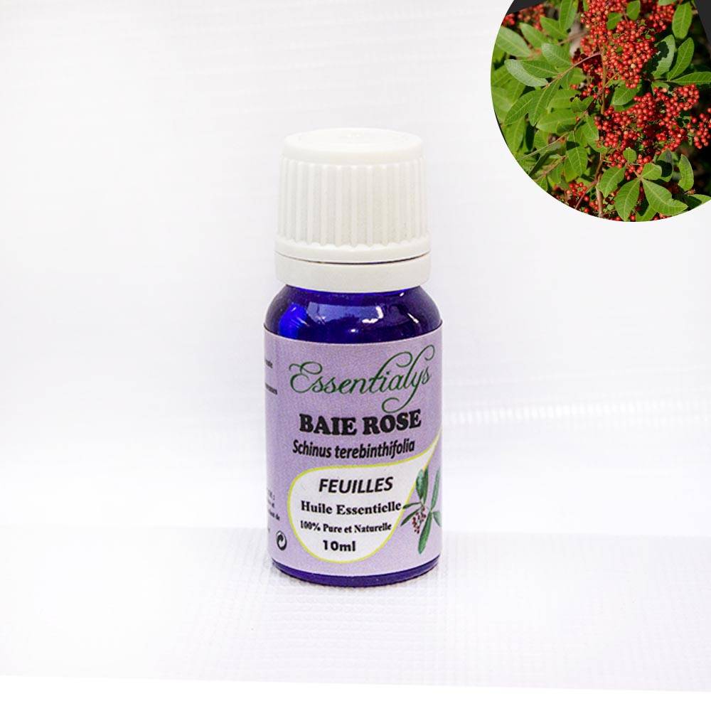 Baie rose feuilles  10 ml