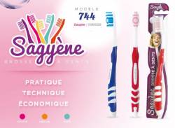 SAGYENE Brosse à dent Adulte Souple ref 744