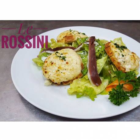 Salade de chèvre chaud et son magret