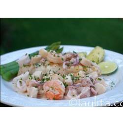 Cascade de fruits de mer