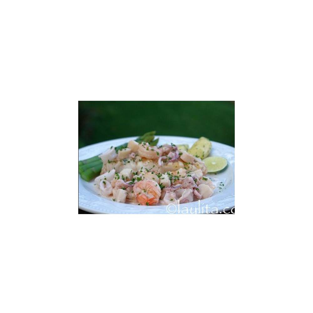 Cascade de fruits de mer