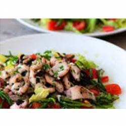 Salade poelée de calmars persillées