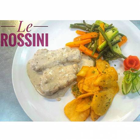 ESCALOPE DE MEROU SAUCE VANILLE