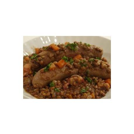 SAUCISSES LENTILLES