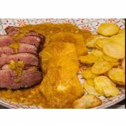 MAGRET DE CANARD AUX FRUITS DE SAISON