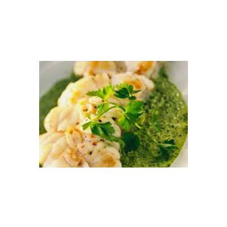 FILET DE MEROU A LA CREME D\\\'OSEILLE