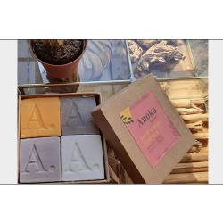 SOAP BOX SWEETY & FRUITY (savon 42g - boîte de 4)