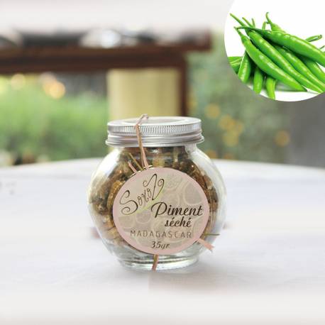 Piment séché vert