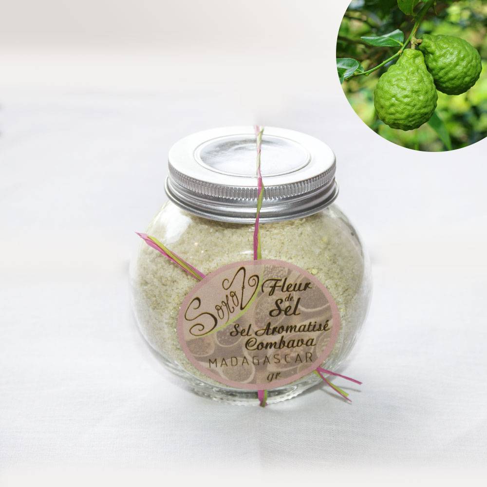 Fleur de sel à la combava