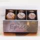 Coffret epices en boite