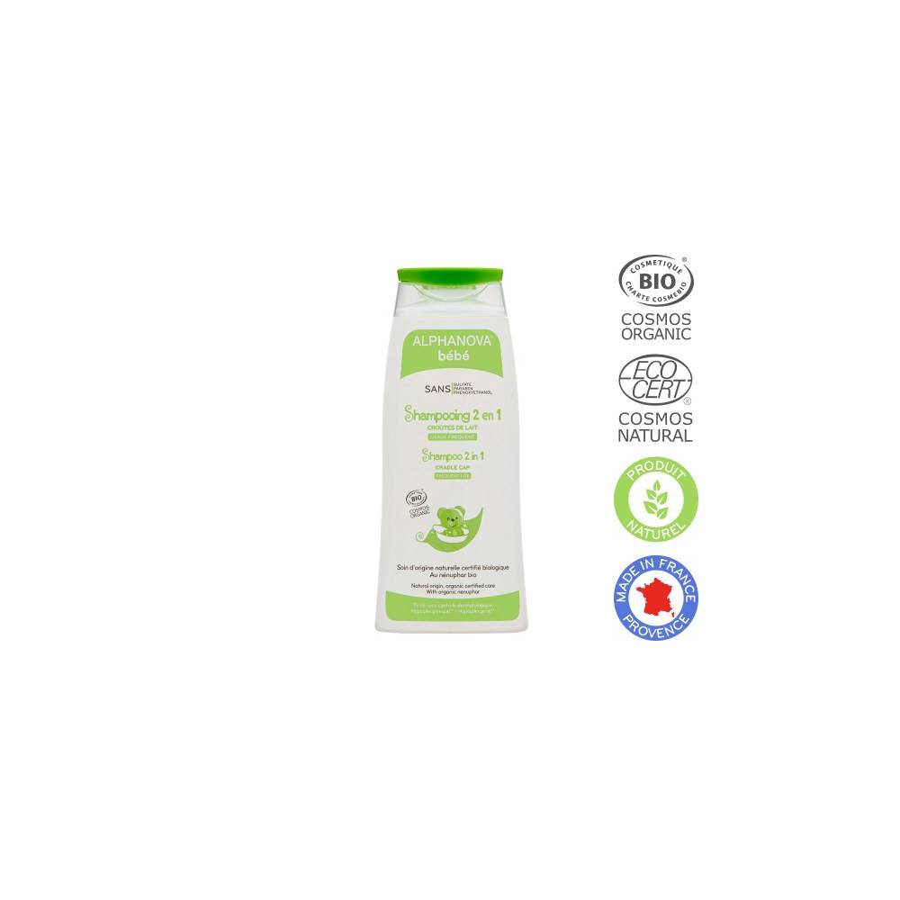ALPHANOVA Shampoing très doux bébé Bio - 200 ml
