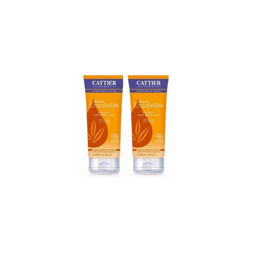 CATTIER Gel douche sans sulfates - Douche rayonnante BIO - tube 200 ml