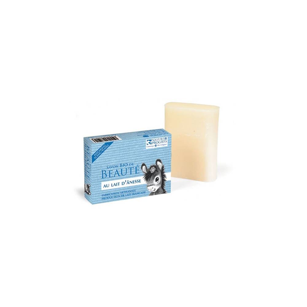 COSMONATUREL Savon au lait d\'anesse aux HE Patchouli / Ylang ylang Bio - 100 g