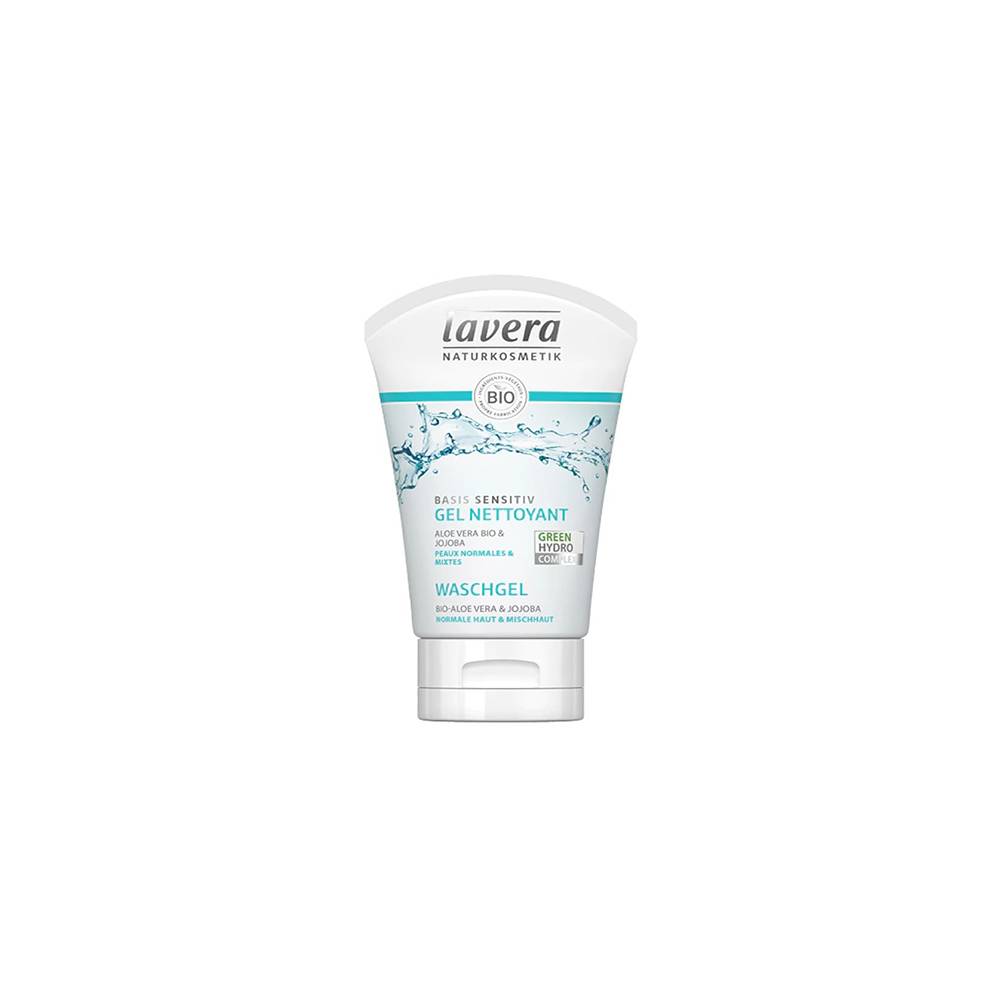 LAVERA Basis sensitiv, Gel nettoyant - tube 125 ml