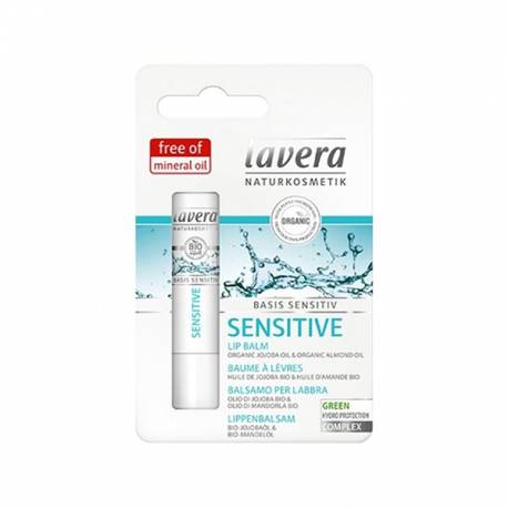 LAVERA Basis, Baume à lèvres Sensitive - 4,5 g