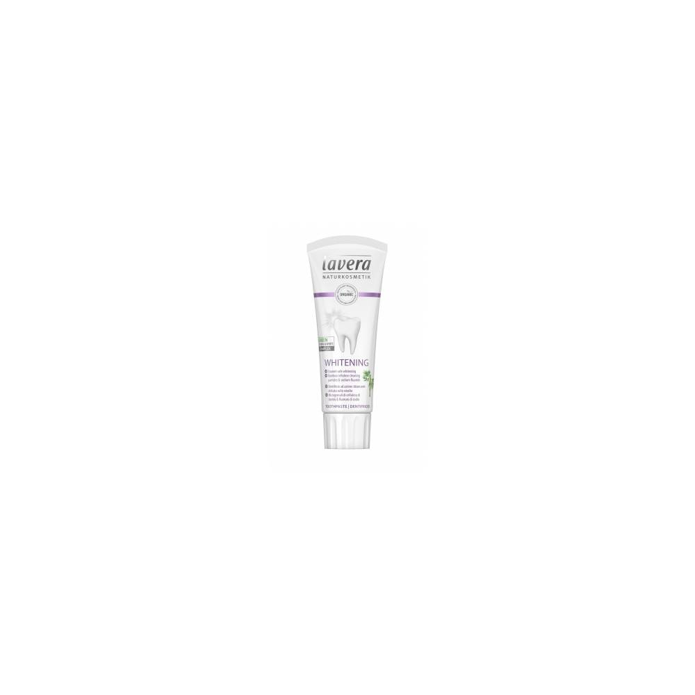 LAVERA Dentifrice Whitening aux agents nettoyants Bambou et fluorure - 75 ml