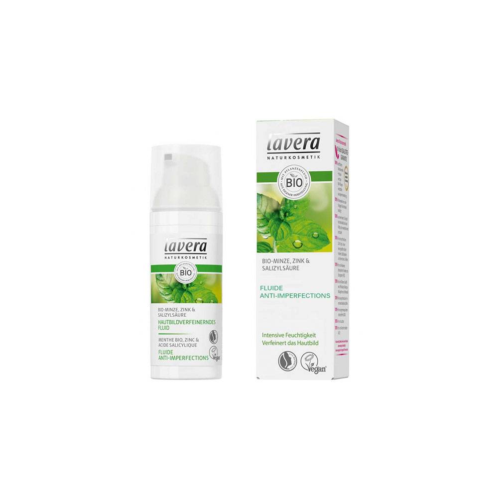 LAVERA FLUIDE ANTI-IMPERFECTIONS MENTHE - 50 ML