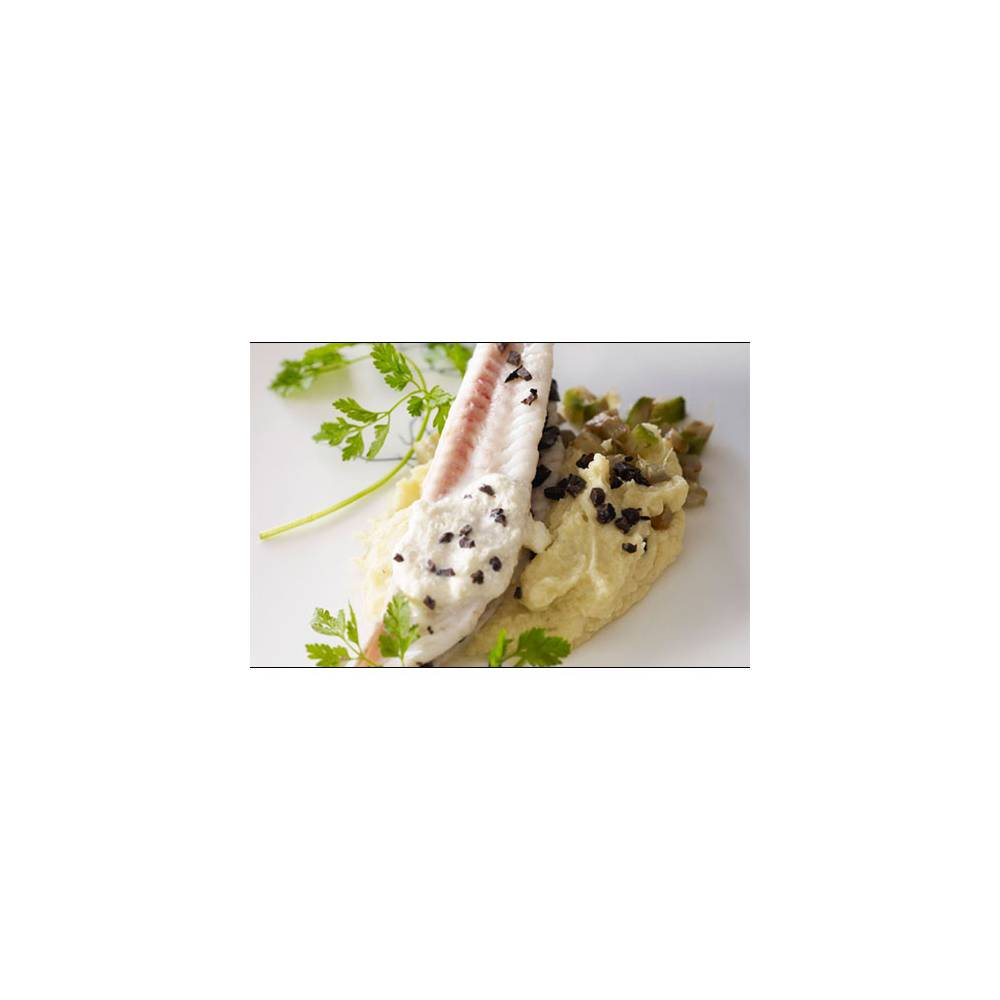 FILET DE SOLE CUIT A LA VAPEUR