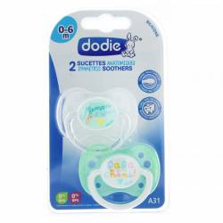 DODIE SUCETTE DUO SILIC 0-6M