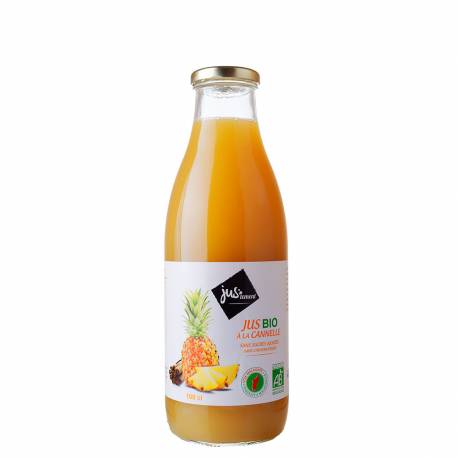 PUR JUS DE FRUIT 100 CL ANANAS CANNELLE BIO