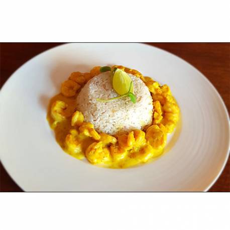 SAUTE DE CREVETTES CURRY COCO