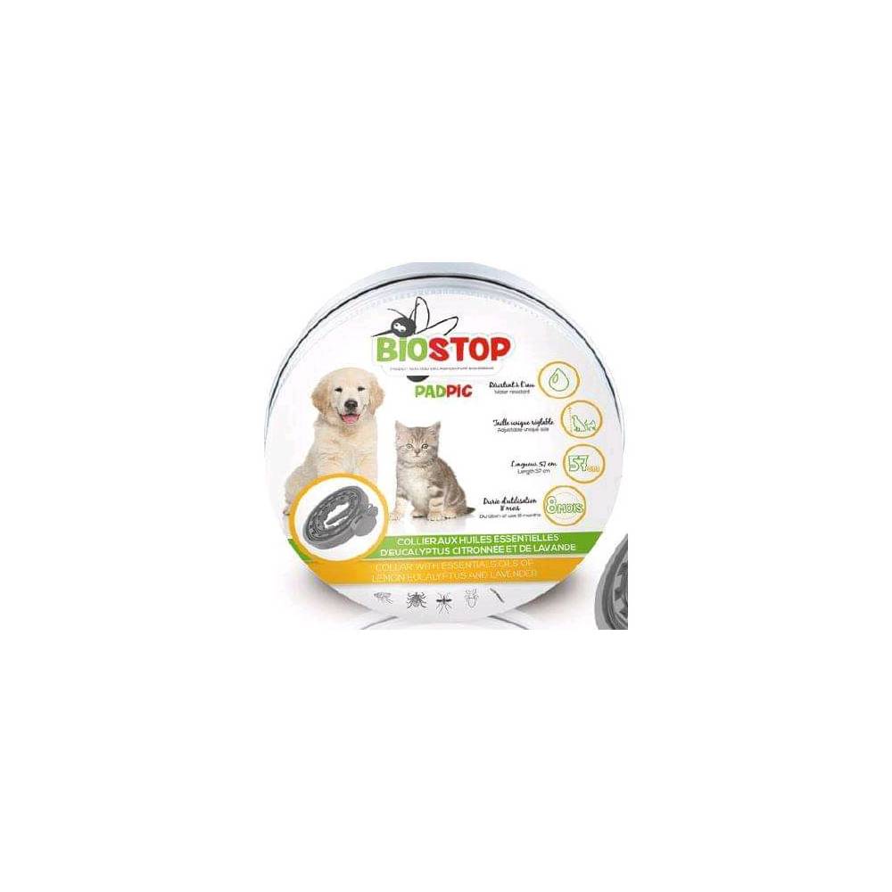 BIOSTOP COLLIER ANIMAUX AUX HUILES ESSENTIELLES