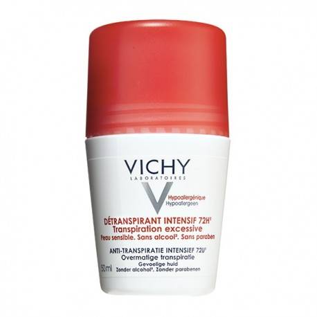VICHY DEO ANTI TRANSPIRANT 72H STRESS RESIST ROUGE