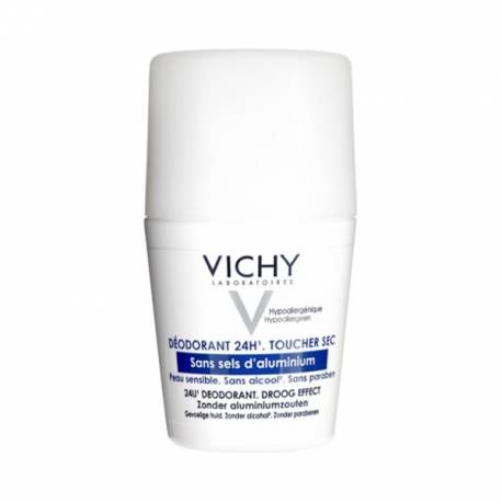 VICHY DEO TOUCHER SEC 24H SANS SEL BILLE 50ML