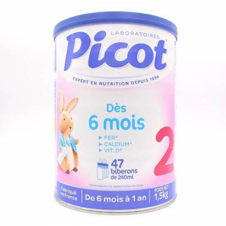 PICOT NUTRI LAIT 2EME AGE 400G