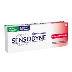 SENSODYNE DENTIF  DENT SENSIBILITE ROUGE 2X75ML