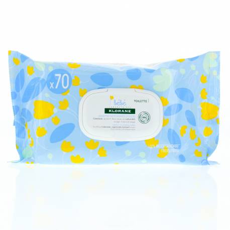 KLORANE BB LINGETTE NETTOYANT DOUCEUR BIODEGR B/70