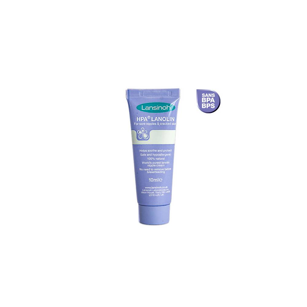 LANSINOH LANOLINE HPA CREM MAMELON SENS IRRITE 10M
