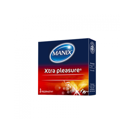 MANIX XTRA PLEAS B/ 3