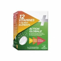 NUTRISANTE 12VIT 7OLIGOELEMEN ACTION GLOBALE B/24