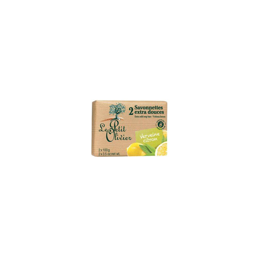 PETIT OLIV SAVON VERV CITRON 100G B/ 2