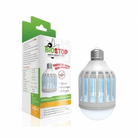 BIOSTOP AMPOULE ANTI-INSECTE 2 EN 1