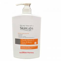 DERMA HEALTH\'S SKINLABS GENTLE VIT E FACE/BODY CLE