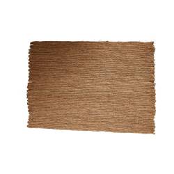 TAPIS RECTANGLE EN RACINE BRUTE