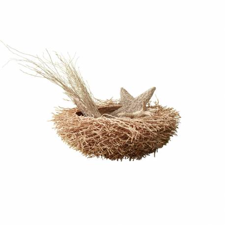 PANIER NID DOISEAU GARNI
