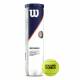 TUBE DE 4 BALLES DE TENNIS WILSON ROLAND GARROS CLAY