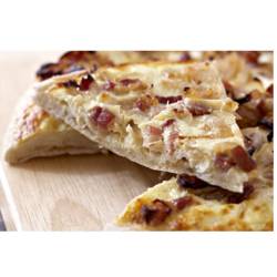 FLAMMEKUECHE CLASSIQUE AUX LARDONS