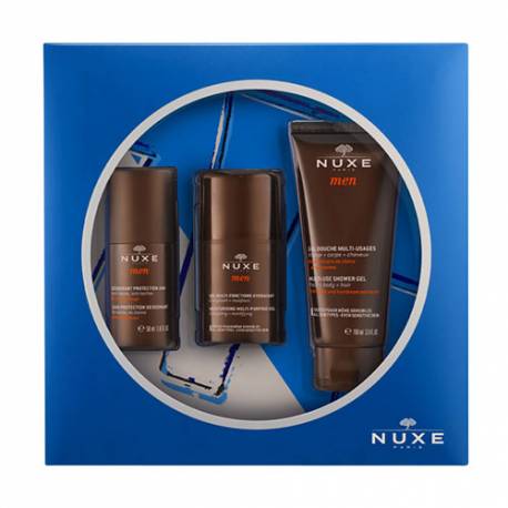 NUXE MEN COFFRET LES SOINS ESSENTIELS 3PIECES