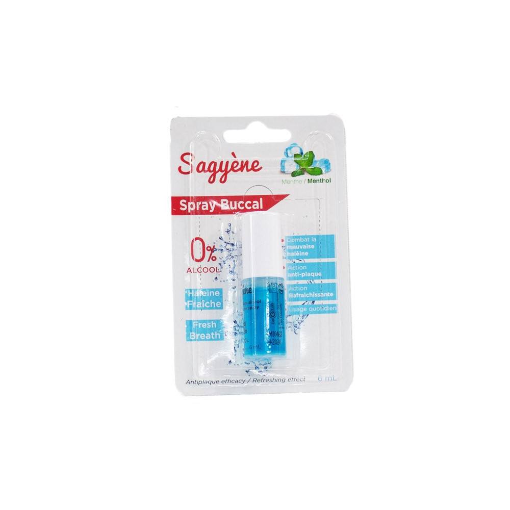 SAGYENE SPRAY BUCCAL FRAICHEUR SANS ALCOOL 6ML