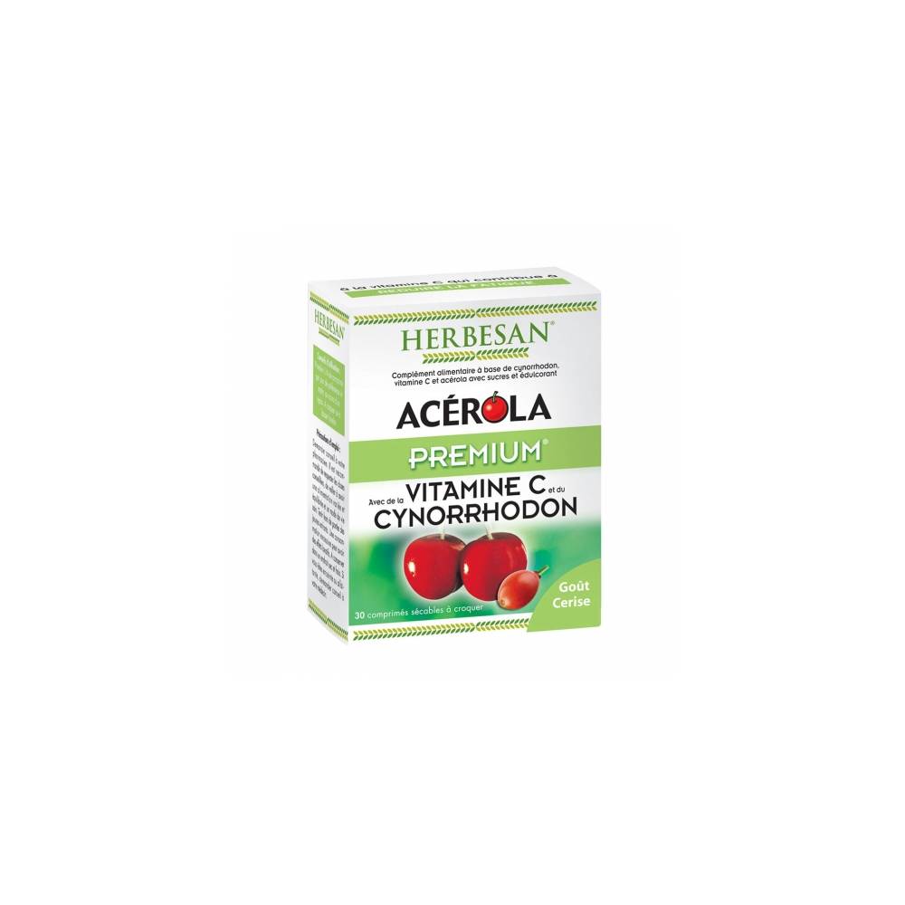 HERBESAN ACÉROLA PREMIUM 30 COMPRIMÉS