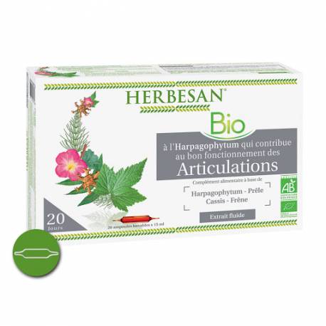 HERBESAN ARTICULATIONS BIO AMPOULES 20 X015ML