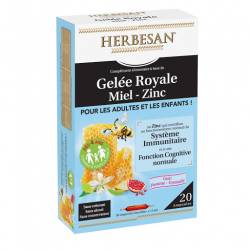 HERBESAN GELEE ROYALE ZINC BIO AMPOULE 20 X 15ML