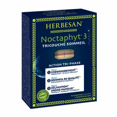 HERBESAN NOCTAPHYT 3 15 COMPRIMÉS