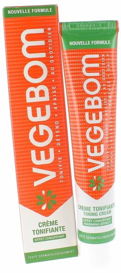 VEGEBOM CR TONIFIANTE CHAUFFANTE T/40ML