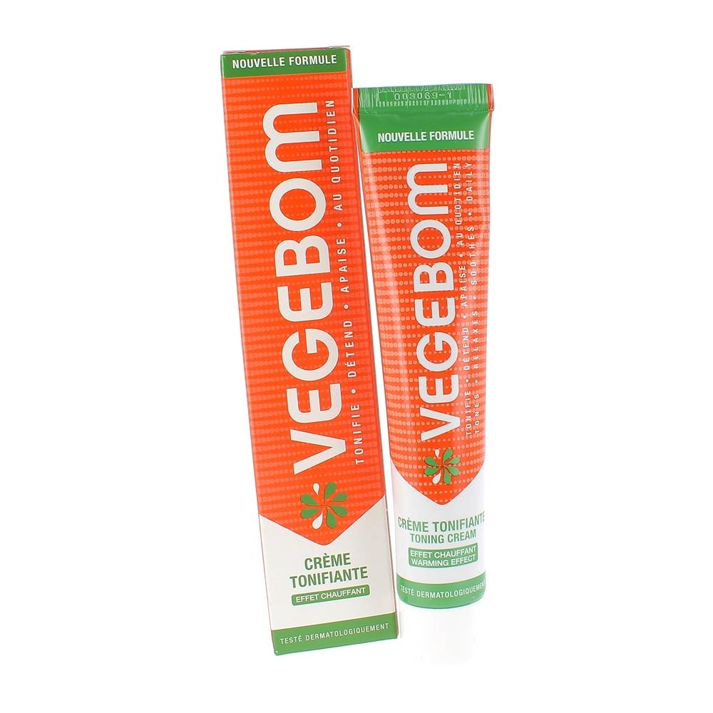 VEGEBOM CR TONIFIANTE CHAUFFANTE T/40ML