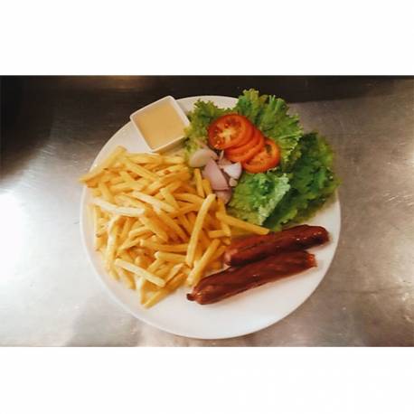 Assiette de saucisses Frankfort ou Merguez